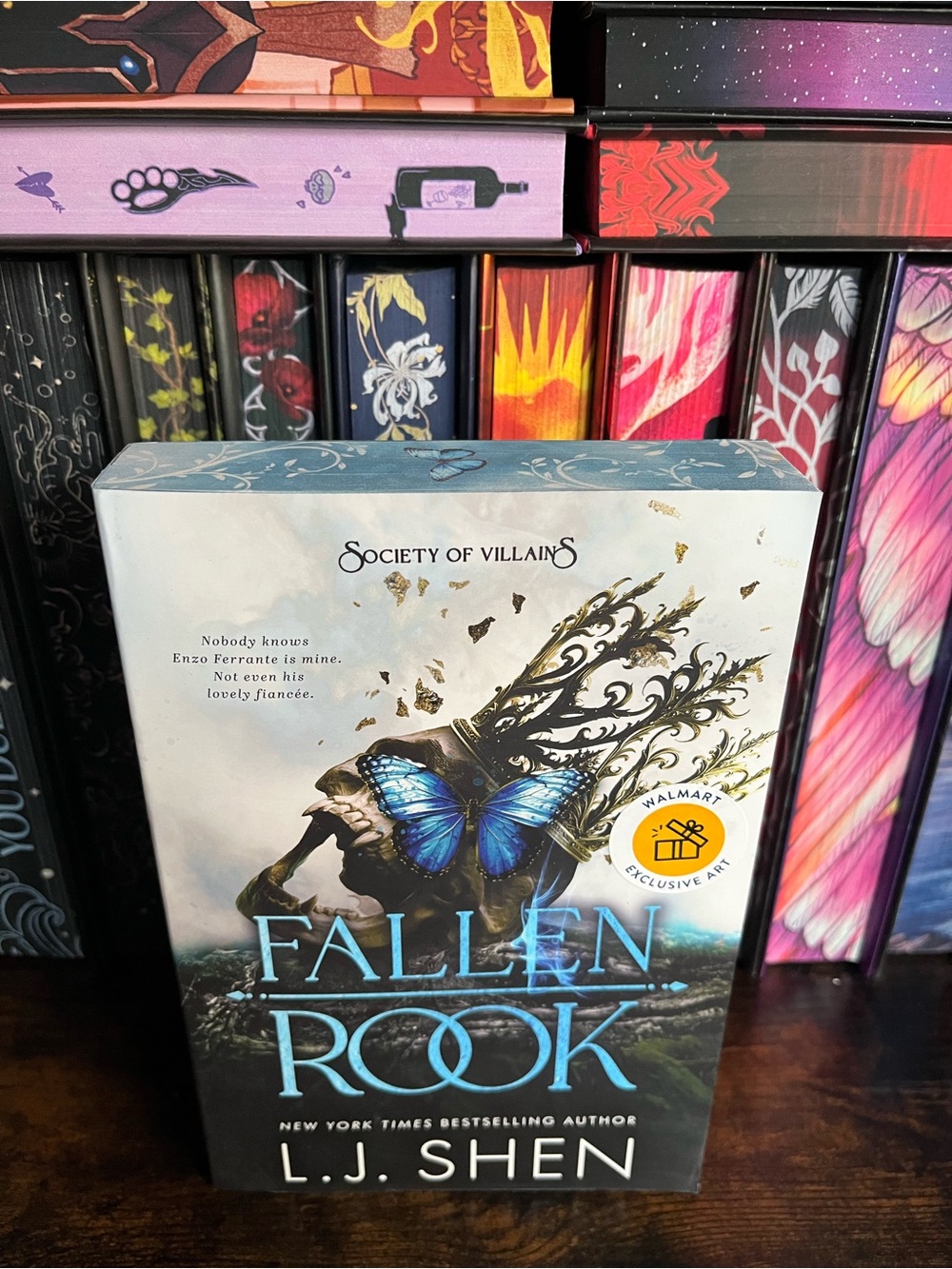 Society of Villains: Fallen Rook by L.J. Shen Walmart exclusive edition